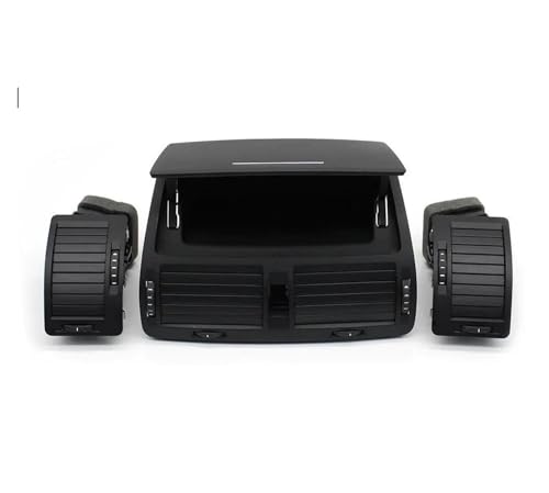 Klimaanlage Entlüftung Für Skoda Für Octavia 2004-2014 LHD RHD-Auto-Armaturenbrett Vorne Links Rechts Zentralklima Gitterdüsen(3PCS) von SADQRG