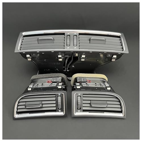 Klimaanlage Entlüftung Für Skoda Für Superb 2 MK2 3T 2009 2011 2012 2013 2014 2015 3T0820951 3T0819701 3T0819702 Innen Dash AC Air Outlet Vent Grill Gitterdüsen(1Set) von SADQRG