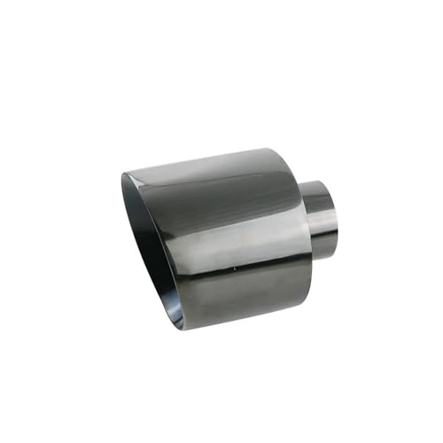 SADQRG Abgasrohr Edelstahl-Auto-Auspuffblende 76 Mm Einlass Schräger Auslass 127 Mm Universal-Schalldämpfer-Endrohr Auto Auspuffrohr(H0DM2023c) von SADQRG