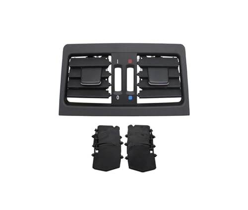 SADQRG Klimaanlage Entlüftung Für 3 Serie E90 E91 335i 328i 318i 320i 2005 2006 2008 2009 2010 2012 Hinten Klimaanlage AC Vent Grill Outlet Panel Abdeckung Gitterdüsen(E90 E91 Black) von SADQRG