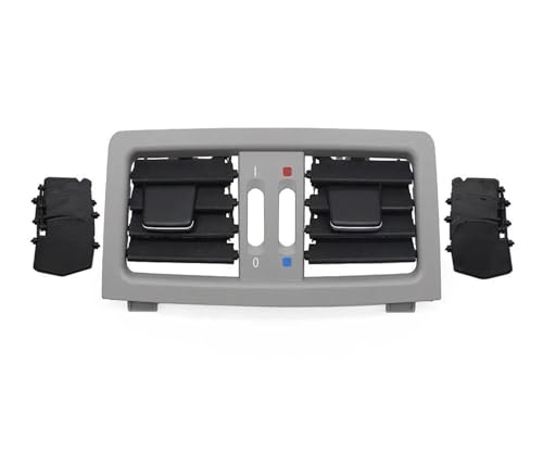 SADQRG Klimaanlage Entlüftung Für 5 Serie E60 E61 545i 550i 2003-2009 64226957974 LHD RHD -Auto Heckklimaanlagen AC -Vent -Kühlergrill -Auslass -Panel Abdeckung Gitterdüsen(Grey) von SADQRG