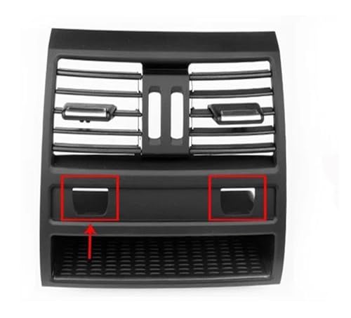 SADQRG Klimaanlage Entlüftung Für F10 518d 520d 520i 530d 535i 550i RHD Front Konsole Grill Dashboard-Dash AC Klimaanlage Vent Ersatz Gitterdüsen(RHD-RearwithHole) von SADQRG