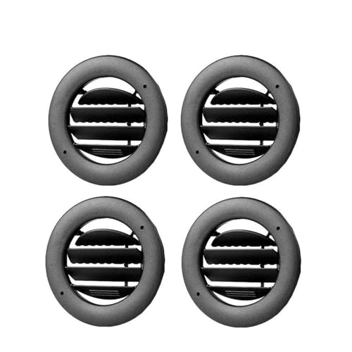SADQRG Klimaanlage Entlüftung Für Ford Für Expedition 2011 2012 2013 2014 Auto Headliner Decke Dach AC Wärme Air Vent Runde BL1Z19893AA Gitterdüsen(4 PCS) von SADQRG