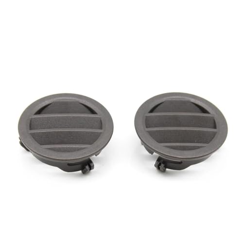 SADQRG Klimaanlage Entlüftung Für Mercedes Für Benz W204 C Klasse C180 C200 220 230 260 280 300 350 2007-2010 LHD RHD Konsole Kleine Runde AC Air Vent Grille Abdeckung Gitterdüsen(W204 Moka Pair) von SADQRG