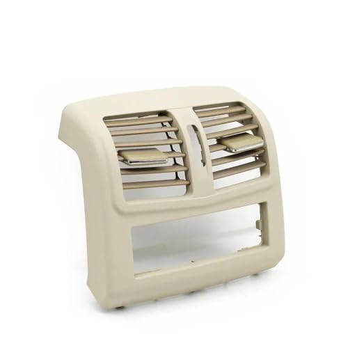 SADQRG Klimaanlage Entlüftung Für Mercedes Für Benz W212 E Klasse E200 E260 E280 E300 E320 E350 E400 Modell B Hinten Klimaanlage AC Vent Grille Outet Abdeckung Gitterdüsen(High-end Light Beige) von SADQRG