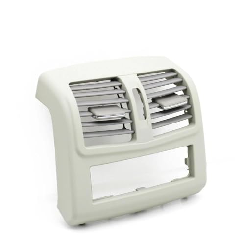 SADQRG Klimaanlage Entlüftung Für Mercedes Für Benz W212 E Klasse E200 E260 E280 E300 Limousine 2009-2015 Auto Hinten Klimaanlage AC Vent Grille Outlet Panel Gitterdüsen(Model B Light Gray) von SADQRG