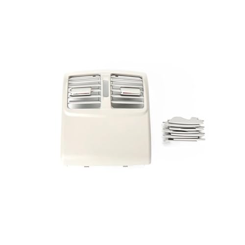SADQRG Klimaanlage Entlüftung Für Mercedes Für Benz W212 E Klasse E200 E260 E300 2009-2012 Limousine Hinten Klimaanlage Vent Grille Äußere Abdeckung Panel Gitterdüsen(Model A Light Gray) von SADQRG