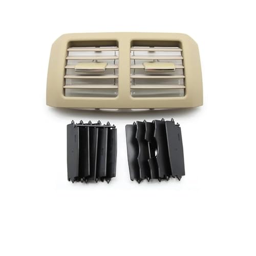 SADQRG Klimaanlage Entlüftung Für Mercedes Für Benz W251 2009-2018 R300 R320 R350 R400 R500 Vorne Hinten Frische Klimaanlage Verchromte AC Vent Outlet Grille Abdeckung Gitterdüsen(Beige Reare) von SADQRG