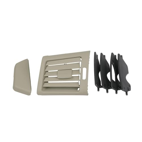 SADQRG Klimaanlage Entlüftung Für Mercedes Für Benz W251 R-Klasse Klimaanlage Outlet Panel Kühlergrill Abdeckung Vorne Links Center Dash A/C Outlet Air Vent Panel Gitterdüsen(Beige) von SADQRG