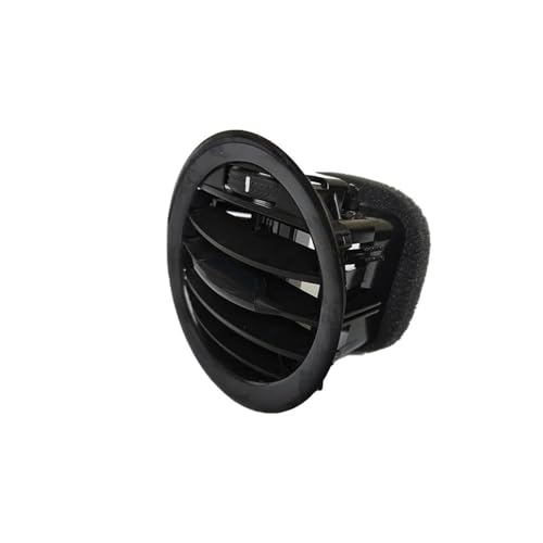 SADQRG Klimaanlage Entlüftung Für Opel Adam Für Corsa D Mk3 Für Vauxhall 13417363 2201099 13365420 A/C Air Entlüftungsabdeckung Steckdose Schwarz/Chromanpassungen Gitterdüsen(1PCs Black) von SADQRG