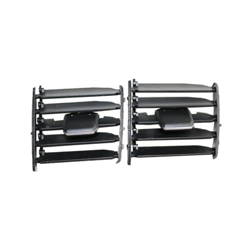 SADQRG Klimaanlage Entlüftung Für VW Für Golf 7 7,5 MK7 MK7.5 2013-2019 Auto Hinten Klimaanlage Outlet A/C Klimaanlage Vents Tab Clip Pick Gitterdüsen(1 Paar) von SADQRG