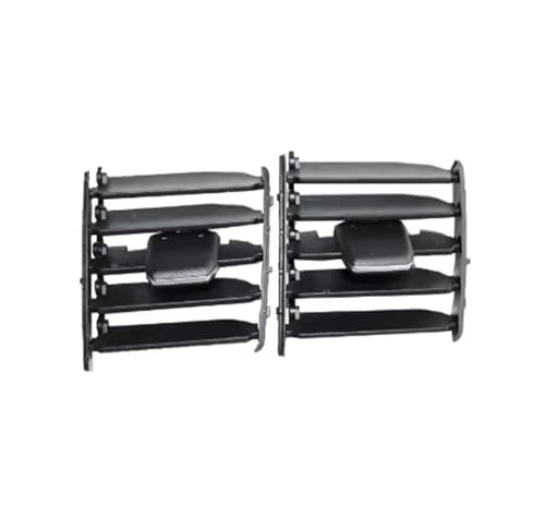 SADQRG Klimaanlage Entlüftung Für VW Für Golf 7 7,5 MK7 MK7.5 2013-2019 Auto Hinten Klimaanlage Outlet A/C Klimaanlage Vents Tab Clip Pick Gitterdüsen(1 Paar) von SADQRG