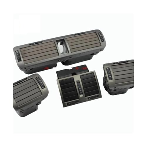 SADQRG Klimaanlage Entlüftung Für Vw Für Passat B5 3B0819728, 3B0819704D, 3B0819703D Air Vent Outlet AC Heizung Dashboard Gitterdüsen(Set 4 pcs B1) von SADQRG