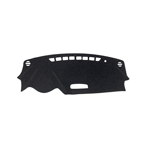 SADQRG Sonnenschutz Armaturenbrett Abdeckung Auto-Schlagmatten-Teppich-Abdeckung Für Mazda Für CX-3 2015 2016 2017 2018 2019 CX3 Auto-Schutz-Sonnenschutz-Teppich(Black A,Flanell) von SADQRG