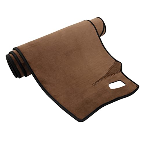 SADQRG Sonnenschutz Armaturenbrett Abdeckung Für Für Corolla E140 E150 2007 2008 2011 2012 2013 Anti-Rutsch-Matte Abdeckung Pad Sonnenschirm Teppich(Flannel Black Edge) von SADQRG