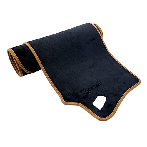 SADQRG Sonnenschutz Armaturenbrett Abdeckung Für Für Corolla E140 E150 2007 2008 2011 2012 2013 Anti-Rutsch-Matte Abdeckung Pad Sonnenschirm Teppich(Flannel Brown Edge) von SADQRG