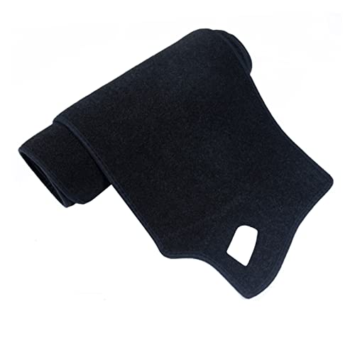 SADQRG Sonnenschutz Armaturenbrett Abdeckung Für Für Corolla E140 E150 2007 2008 2011 2012 2013 Anti-Rutsch-Matte Abdeckung Pad Sonnenschirm Teppich(Polyester All Black) von SADQRG