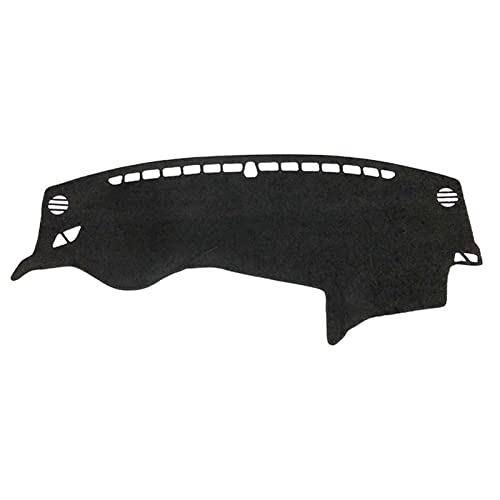 SADQRG Sonnenschutz Armaturenbrett Abdeckung Für Kia Für Optima TF 2010 2011 2012 2013 2014 2015 K5 Auto Abdeckung Sonnenschirm Teppich Anti-UV Anti-Rutsch-Matte(Polyester All Black) von SADQRG