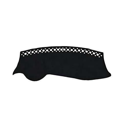 SADQRG Sonnenschutz Armaturenbrett Abdeckung Für Tesla Für Model S Für Elizabeta 2013~2021 2014 2015 Armaturenbrettabdeckung Armaturenbrettmatte Teppich Pad Sonnenschutz(Polyester All Black) von SADQRG
