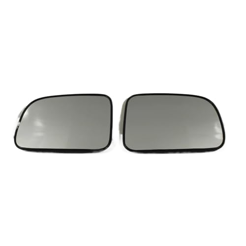 SADQRG Türspiegelglas Auto-FLÜGELSPIEGELGLAS-ERSATZ FÜR HR-V FÜR CR-V 1996 1997 1998 1999 2000 2001 2002 2003 2004 2005 2006 2007 BEHEIZT MIT RÜCKPLATTE Auto Rückspiegelglas(Pair) von SADQRG