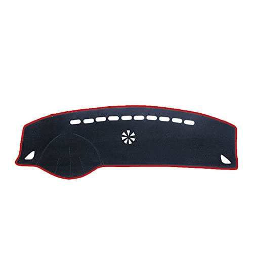 Sonnenschutz Armaturenbrett Abdeckung Armaturenbrettabdeckung Schutz Vermeiden Licht Für Für Grandeur Für Azera 2006 2007 2008 2009 2010 2011 Sonnenschirm Teppich(Red Side,Polyester) von SADQRG