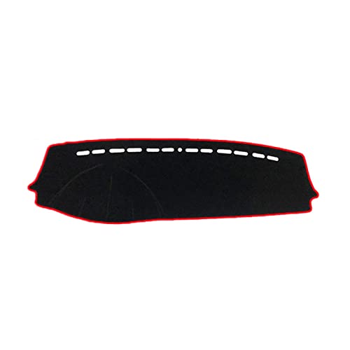 Sonnenschutz Armaturenbrett Abdeckung Auto-Abdeckung Dash Mat Teppich Für Lacetti Für Optra Für Daewoo Für Nubira Für Suzuki Für Forenza 2004–2013 2012 2010(Style 3-LHD-Red) von SADQRG