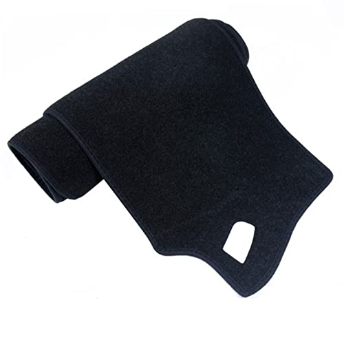 Sonnenschutz Armaturenbrett Abdeckung Auto-Abdeckung Für Subaru Für Forester 2008 2009 2010 2011 2012 Anti-Rutsch-Matte Teppich Sonnenschirm(Flannel All Black) von SADQRG