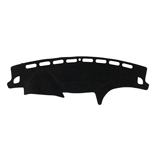 Sonnenschutz Armaturenbrett Abdeckung Auto-Abdeckung Für Subaru Für Forester 2008 2009 2010 2011 2012 Anti-Rutsch-Matte Teppich Sonnenschirm(Polyester All Black) von SADQRG