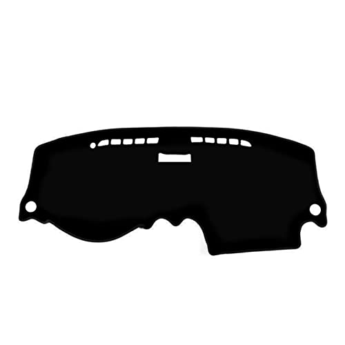 Sonnenschutz Armaturenbrett Abdeckung Auto Abdeckung Matte Pad Dash Sonnenschirm Für Aveo T200 03-11 Für Daewoo Für Gentra T250 05-11 Für Ravon Für Nexia R3 15-2020(Black Edge) von SADQRG