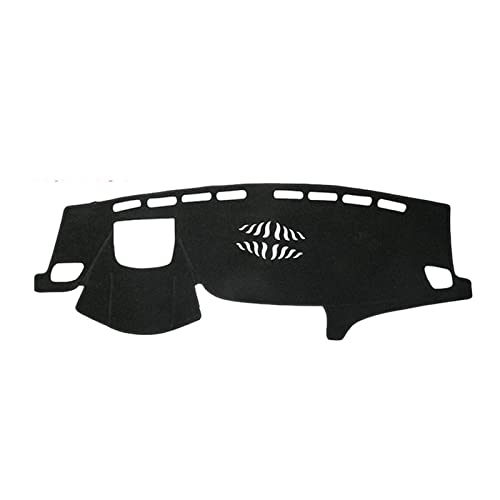 Sonnenschutz Armaturenbrett Abdeckung Auto-Innenraum-Mattenabdeckung Schutz Vermeiden Sie Leichten Teppich Für X3 F25 2011 2012 2013 2014 2015 2016 2017(Black Edge B,Flanell) von SADQRG