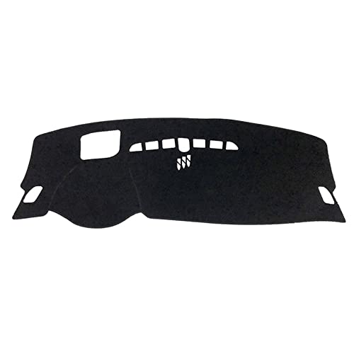 Sonnenschutz Armaturenbrett Abdeckung Auto-Mattenabdeckung Für Opel Für Insignia B 2017 2018 2019 Sonnenschirm Teppich(Black Side) von SADQRG