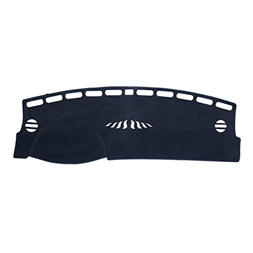 Sonnenschutz Armaturenbrett Abdeckung Dash Mat Armaturenbrettabdeckung Passend Für VW Für Phaeton 2002 2003 2004–2016 Anti-Sonnenschutz-Teppich-Auto-Auflage(Black Side) von SADQRG