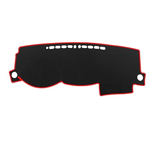 Sonnenschutz Armaturenbrett Abdeckung Dashboard Cover Mat Pad Für BYD F3 F3DM F3R 2005 2006 2007–2013 Anti-UV-Sonnenschutz Schützen Teppich Teppich(Polyester-Red Edge) von SADQRG