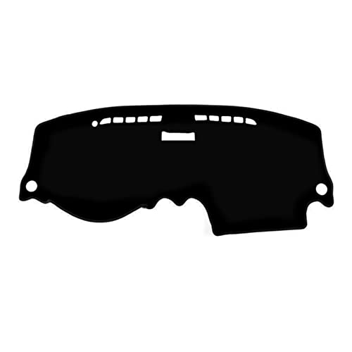 Sonnenschutz Armaturenbrett Abdeckung Für Aveo T200 03-11 Auto Abdeckung Matte Pad Dash Sonnenschirm Für Daewoo Für Gentra T250 05-11 Für Ravon Für Nexia R3 15-2020(Black Edge) von SADQRG