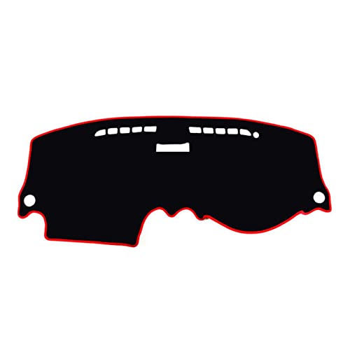 Sonnenschutz Armaturenbrett Abdeckung Für Aveo T200 03-11 Auto Abdeckung Matte Pad Dash Sonnenschirm Für Daewoo Für Gentra T250 05-11 Für Ravon Für Nexia R3 15-2020(Red Edge) von SADQRG