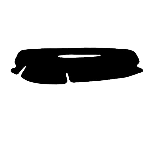 Sonnenschutz Armaturenbrett Abdeckung Für Dacia Für Duster 2011 2012 2013 Auto Auto Abdeckung Teppich Cape 2 Schichten Sonnenschutz Pad Protector Anti-Rutsch-Matte(Black Side) von SADQRG