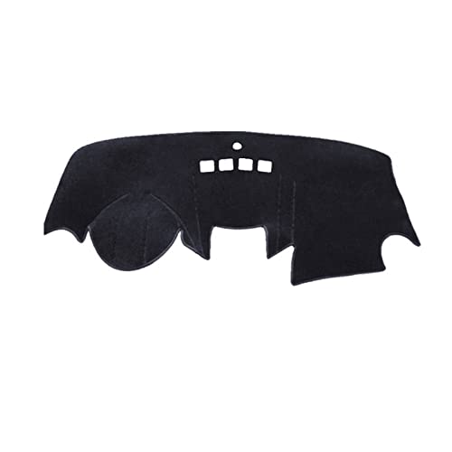 Sonnenschutz Armaturenbrett Abdeckung Für Ford Für Fiesta 2009-2012 2013 2014 2015 2016 2017 2018 2019 Auto Innere Abdeckung Dash Mat Teppich Sonnenschutz Bord(Black Side) von SADQRG