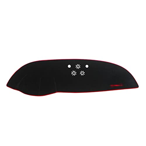 Sonnenschutz Armaturenbrett Abdeckung Für KIA Für Sorento Für Prime R UM 2015 2016 2017 2018 2019 Dashboard Cover Pad Sonnenschutz Teppich Anti-Rutsch-Matte(Red Side) von SADQRG
