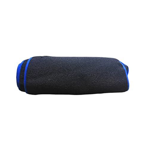 Sonnenschutz Armaturenbrett Abdeckung Für KIA Für Stonic 2017 2018 2019 2020 202 Auto Auto Abdeckung Sonnenschirm Pad Wrap Teppich Teppich Auto Schutz Silikon rutschfest(Blue Edge) von SADQRG