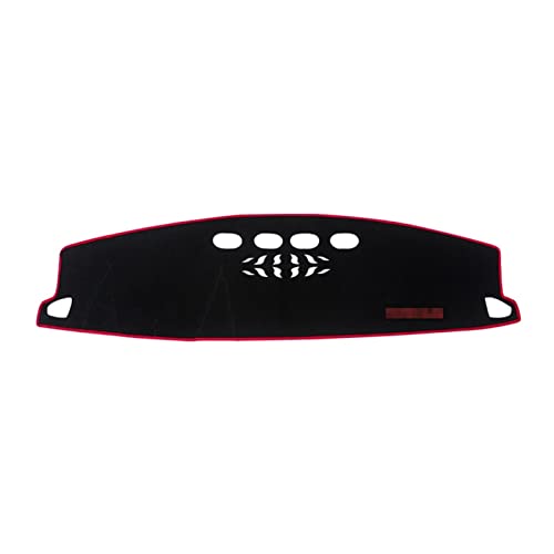 Sonnenschutz Armaturenbrett Abdeckung Für Skoda Für Kodiaq 2017 2018 2019 2020 Anti-UV-Anti-Rutsch-Matte -Abdeckungspolster Sonnenschirm Protect Carpet(Red Side) von SADQRG