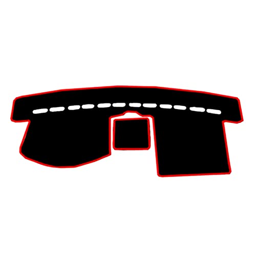 Sonnenschutz Armaturenbrett Abdeckung Für VW Für Touran 2003 2004 2005 2006-2016 Dash Sonnenschirm Teppichschutz Armaturenbrettabdeckung Mat Pad(Red Side) von SADQRG