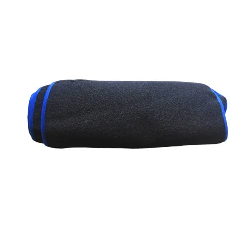 Sonnenschutz Armaturenbrett Abdeckung LHD Auto-Innenarmaturenbrettabdeckung Dash Mat Carpet Cape Kissen Für Civic 2012 2013 2014 2015 9. Gen Sonnenschutz(Blue Side) von SADQRG