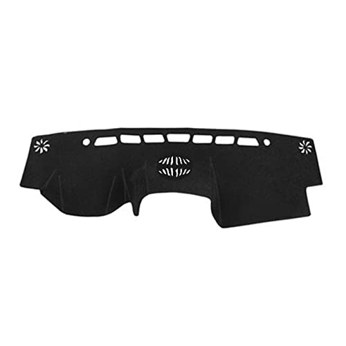 Sonnenschutz Armaturenbrett Abdeckung LHD Auto Innere Abdeckung Für Für Land Cruiser Für Prado 2018 2019 Sonnenschirm Kissen Auto Dash Mat Teppich Kissen Cape(Black Side) von SADQRG