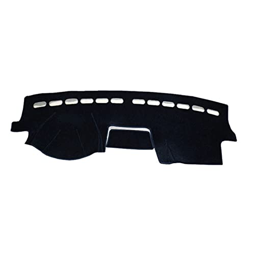 Sonnenschutz Armaturenbrett Abdeckung Sonnenschutz-Teppich Für Skoda Für Octavia A5 2006 2007 2008 09-2011 2012 Dashboard Cover Mat Pad Dash Protector(Black Edge) von SADQRG