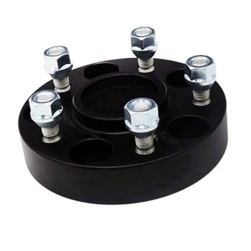 Spurverbreiterungen 1PCS PCD 5x108 CB Für Volvo Für C30 C70 S40 V40 V50 Reifen Spurverbreiterungen Adapter PCD 63,4 MM Mutter M12X 1,5 Auto Rad Spacer(114.3-25mm) von SADQRG