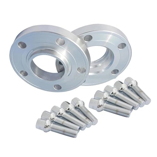 Spurverbreiterungen 2 Stück 15 Mm Hub Centric PCD 5 X 112–66,6 + 10 Stück Schrauben Auto Radabstandshalter Für Benz(Ball14x1.5) von SADQRG