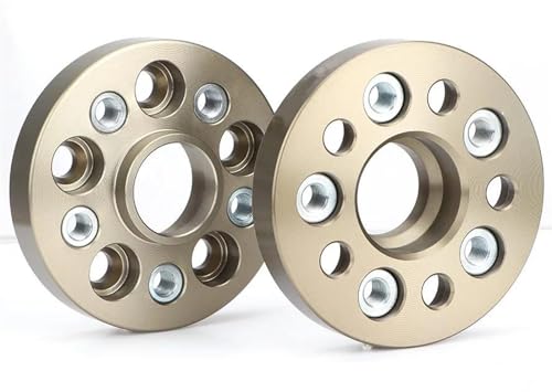 Spurverbreiterungen 2 Stück 25/30/30/35/40 Mm 7075 Aluminiumlegierung Spurverbreiterungen Adapter PCD 5x100 CB = 57,1 Mm Anzug Für Universal Auto(40mm) von SADQRG