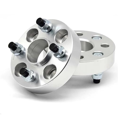 Spurverbreiterungen 2 Stück 5/20/25/30/35mm PCD 4 X 100 Mittelbohrung 60,1mm Spurverbreiterungsadapter 4 Lug Anzug Universal M12XP1.5 12xP1.25(30mm P12x1.25) von SADQRG