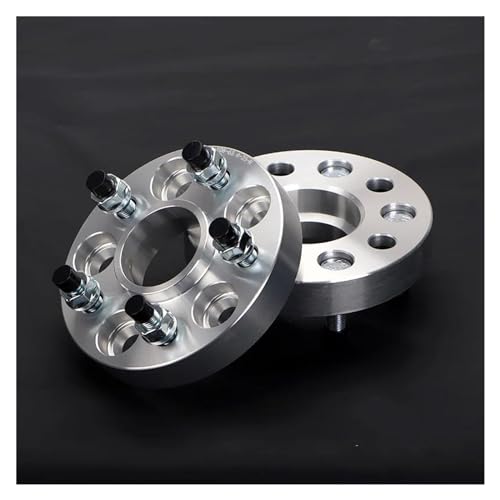 Spurverbreiterungen 2-teiliger Anzug Für 5 Laschen Universal-Serie Auto 15/20/25/30/40/45 Mm M12XP1,5 PCD 5x114,3 CB 64,1 Mm Spurverbreiterungsadapter(15mm) von SADQRG