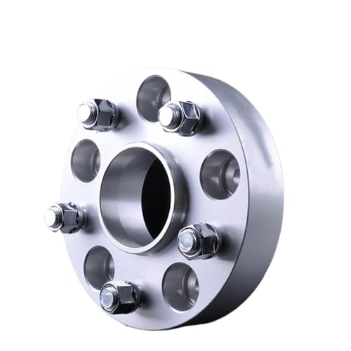 Spurverbreiterungen Spurverbreiterungen Verbreitern 5x114,3 Hubcentric 67,1 Flansch Kit Adapter 15-35mm Für Hyundai Separatoren Bolzen: M12x1,5(Silver 25mm) von SADQRG